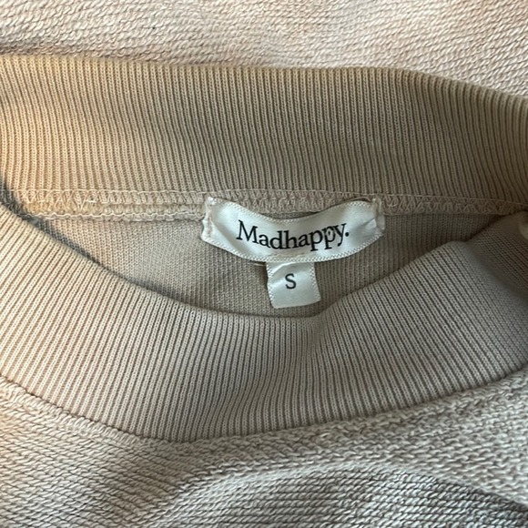 Madhappy Universal Crew Neck and Sweatpants in Nude - Picture 5 of 15